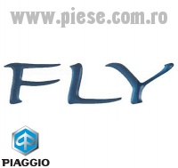 Emblema scris lateral „Fly” originala Piaggio Fly 50-125-150cc